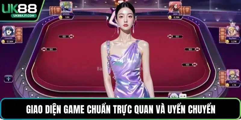 Giao diện game chuẩn trực quan và uyển chuyển